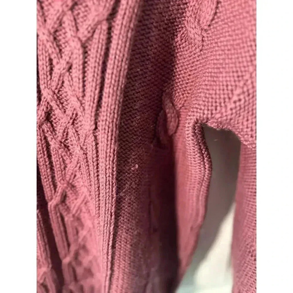 Doogan Donegal | Salmon Pink Sweater | 70% Wool | 30% Alpaca | S | Woolpaca - Picture 6 of 10